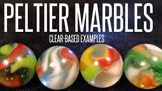 Peltier Marbles Identification : Clear based examples