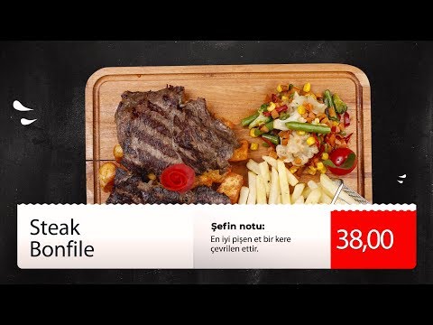🎥 Reklam Filmi | Kırıkkale Tarihi Evleri | Steak Bonfile - Menü Videosu | 2019 Kırıkkale