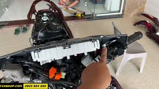 Wavei 125i 2023 tại Bến Tre độ Smartkey Full Led Siêu Ngon tận nhà cho anh khách dễ thương