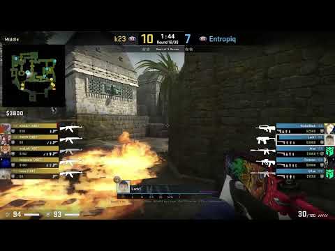 Lack1 Ancient Elbow Smoke From Donut (CS:GO Tricks)