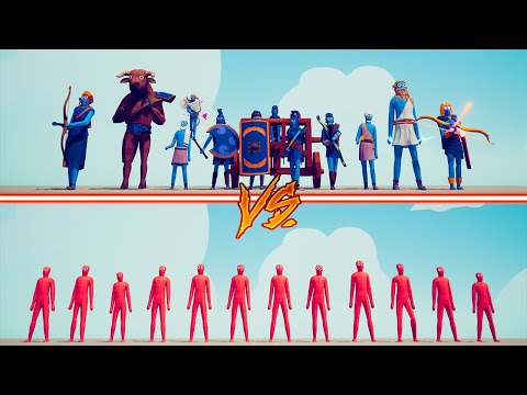 ANCIENT TEAM vs RANDOM TEAM - Totally Accurate Battle Simulator | TABS