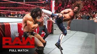 FULL MATCH - Seth Rollins vs. Drew McIntyre: Raw, March 18, 2019 video