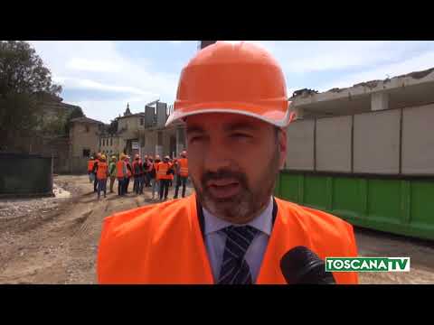 2018-04-18 PISTOIA - EX OSPEDALE PISTOIA, DEMOLITI VECCHI REPARTI