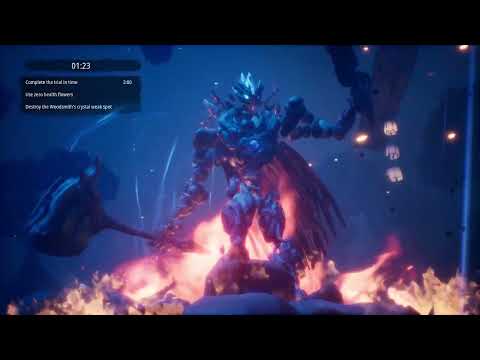 Kena: Bridge of Spirits - Corrupt Woodsmith Trial on Master Spirit Guide Difficulty