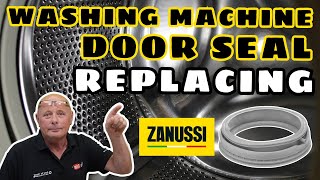 How to replace zanussi washing machine door seal 2012 onwards