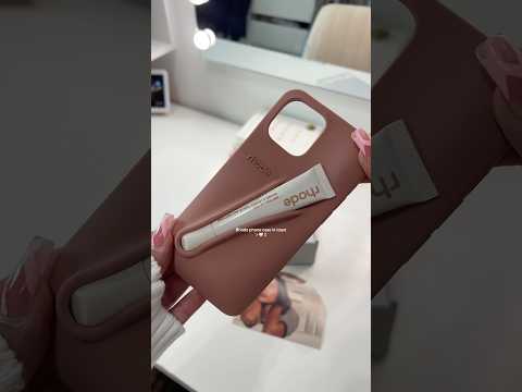 Rhode phone case ✨🧸🤍 #rhode #phonecase #unboxing #girlythings #rhodeskin #beauty #lips