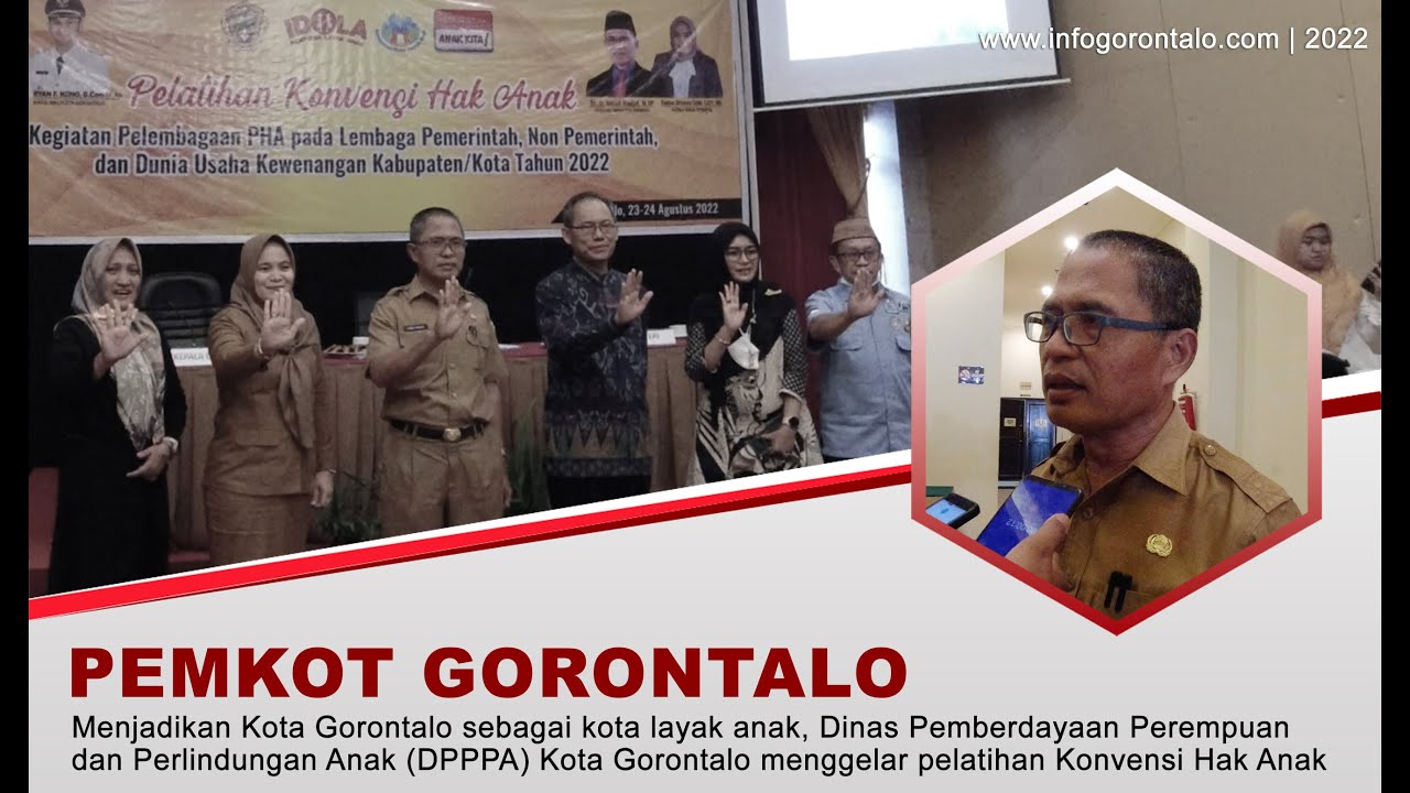 Untuk Wujudkan Kota Layak Anak, DPPPA Gelar Pelatihan Konvensi Hak Anak