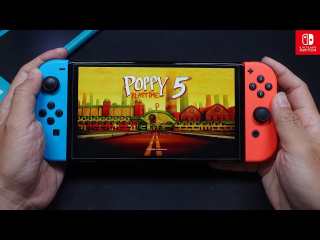 Vídeo relacionado con OFFCUP Agarre para Juegos, Soporte de Manija de Carga en Forma de V, Joy-con Charger Grip Handle Cómodo con Indicadores de Batería, para Nintendo Switch, NS/OLED, Joy-con (Negro)