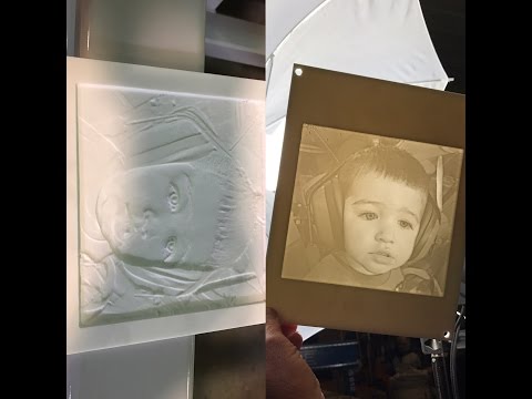 Lithophane Cutting on a ShopSabre PRO Series Routervideo thumb