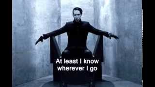 Marilyn Manson - The Devil Beneath My Feet (lyric)