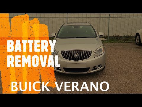 Buick Verano - How to Replace / Remove the Battery (2012-2017)