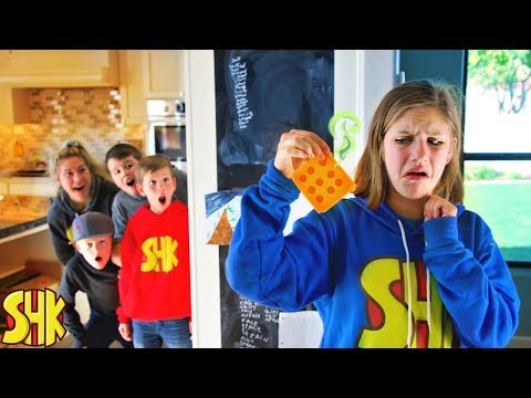 Stinky Cheese April Fools Joke! Sneak Attack Squad vs SuperHeroKids