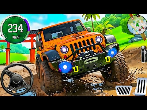 4x4 Offroad Jeep Driving Simulator 3D - Drive SUV 4x4 jeep Offroad Game - Android GamePlay | #4