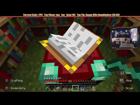 Minecraft  Chill Stream  Dec  21, 2018 pt2   1st BIG Enchantments and More!