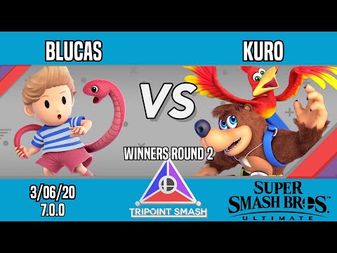 Tripoint 100 - Winners Round 2 - Blucas(Lucas) Vs. Kuro(Banjo and Kazooie)