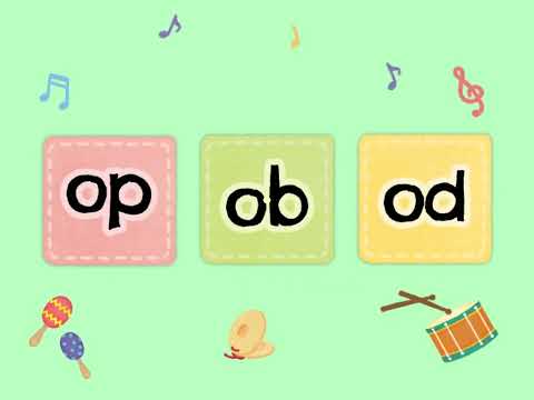 School Phonics 2 Unit 7 Sound Chant - op ob od