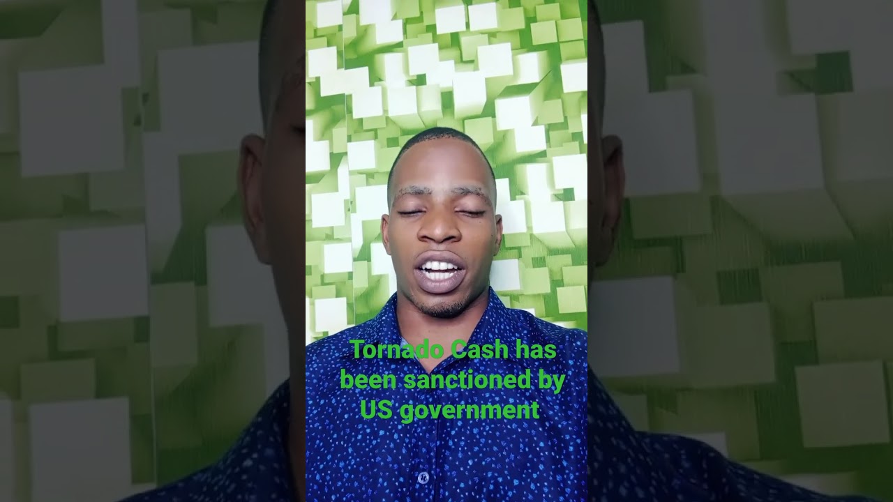 Tornado Cash has been sanctioned by the US government.