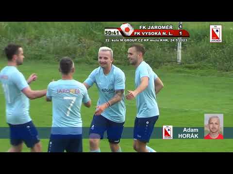 FK Jaroměř - FK Vysoká nad Labem, 24.5.2023