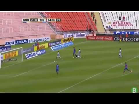 Gol de Carlos Luna - Godoy Cruz 2 x 1 Tigre - Fecha 10 - Liga Argentina