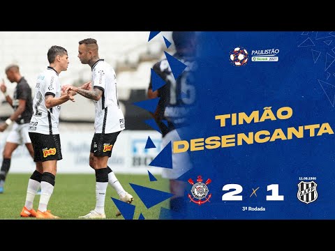 Melhores Momentos de Corinthians 2 x 1 Ponte Preta - Rodada 3 - Paulistão A1 Sicredi 2021