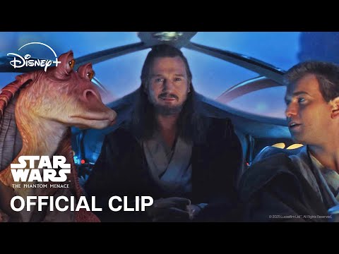 Qui-Gon and Obi-Wan Escape Otoh Gunga - Official Clip