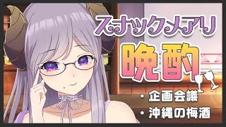 【晩酌】お酒飲んで今後の配信を考えよう！　#スナックメアリ【西園寺メアリ / ハニスト】のサムネイル