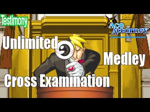 [DS Genealogy] Unlimited Cross-Examination Medley - Phoenix Wright: Ace Attorney [Extreme-Mashup]