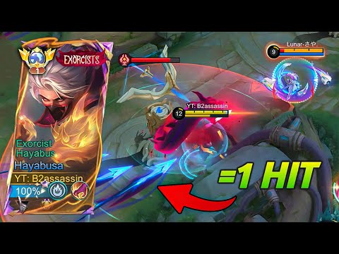 25KILL SOLO😱 HAYABUSA BEST BUILD CARRY TEAM 1Vs5!!