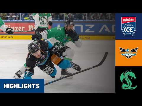 ICE: Steinbach Black Wings Linz vs Olimpija Ljubljana | Highlights