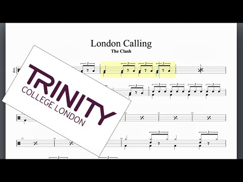 London Calling Trinity Grade 3 Drums