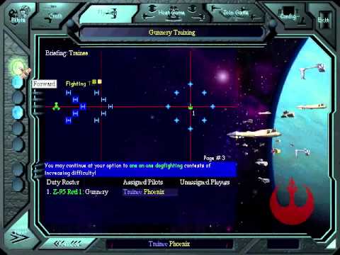 X-wing vs. TIE Fighter - Gunnery Training - Rebels