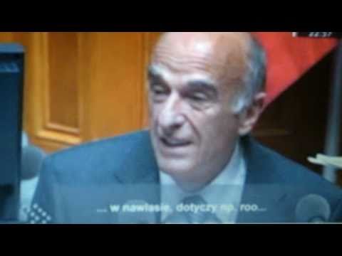 Szwajcarski minister płakał ze śmiechu czytając