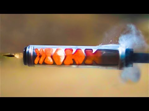 See Through Suppressor in Super Slow Motion (110,000 fps)  - Smarter Every Day 177 Video