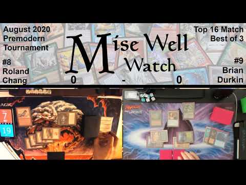 August 2020 Premodern Monthly - Top 16 Match - Sligh vs Aluren