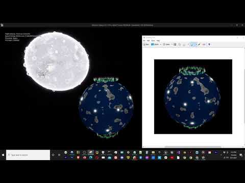 Pseudo-Random Procedural Map Generation for Planets [Atlantica Galaxy]