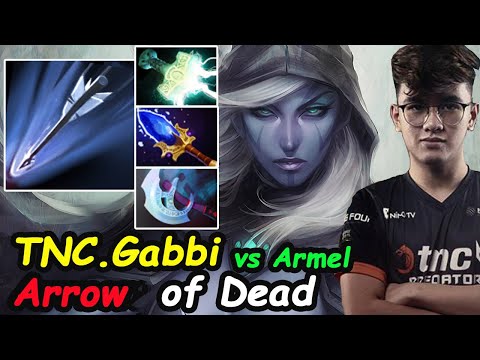 TNC Gabbi - [Drow Ranger] Insane Arrow Damage vs Armel [Puck] Dota 2 7.21d pro gameplay