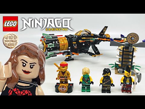 LEGO Ninjago Legacy Cole's Boulder Blaster! just2mom's 1st 2021 review!