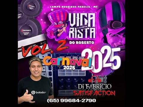 💿 CARRETA VIGARISTA ESP DE CARNAVAL 2025 (FUNK LIGHT) - DJ FABRÍCIO SATISFACTION 065 996842790