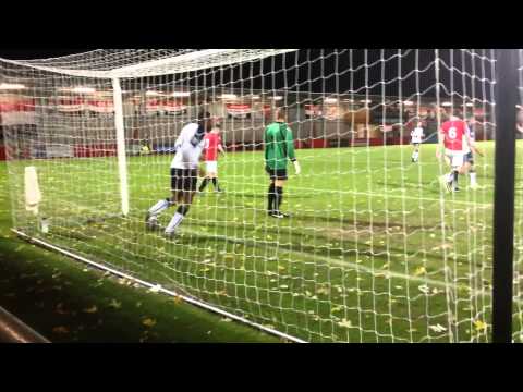 FC United Of Manchester 1-2 AFC Telford, telfords 1st goal