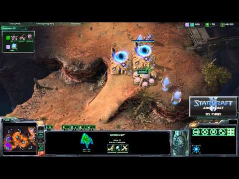 EU Craft Cup #31 Semifinal - Game 2 -  AiSeiplo (P) vs mouzMorroW (Z) part 1/2