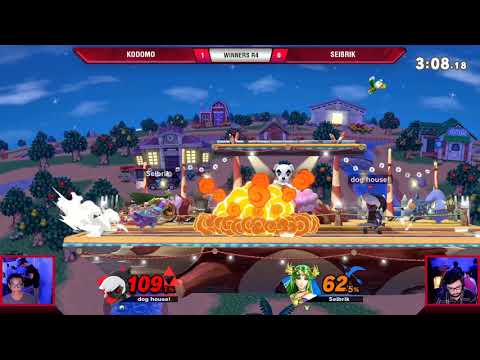 VS Arcadian #3 12/14/19 - Winners R4 - Kodomo (Toon Link) vs Seibrik (Palutena) - SSBU