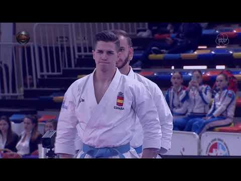 Turkey vs Sapin - Final Male Kata Team (European Championships 2019)