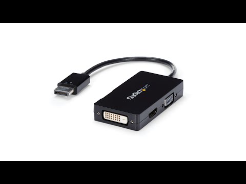 StarTech DisplayPort to VGA DVI or HDMI Adapter