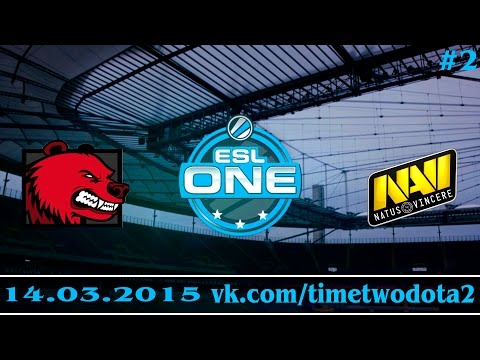 Na'Vi vs BBC #2 (bo3) (Ru) | ESL One 2015  (14.03.2015)