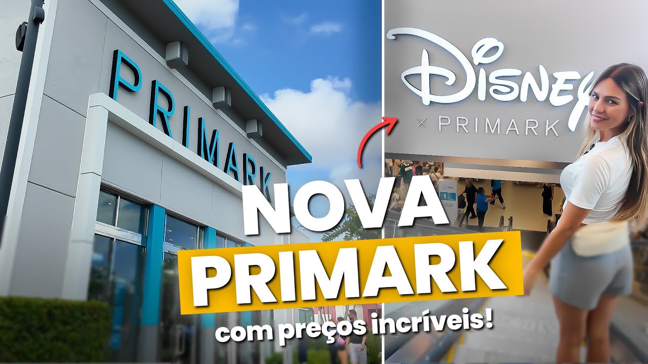 INAUGURAÇÃO DA LOJA MAIS BARATA DE ORLANDO - PRIMARK | Tour completo com preços inacreditáveis!!