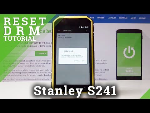 How to Reset DRM in STANLEY S241 - Remove Digital Rights Management