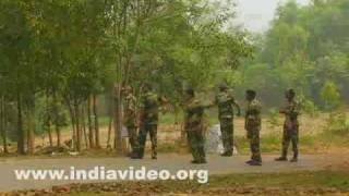 India- Bangladesh border at Agartala