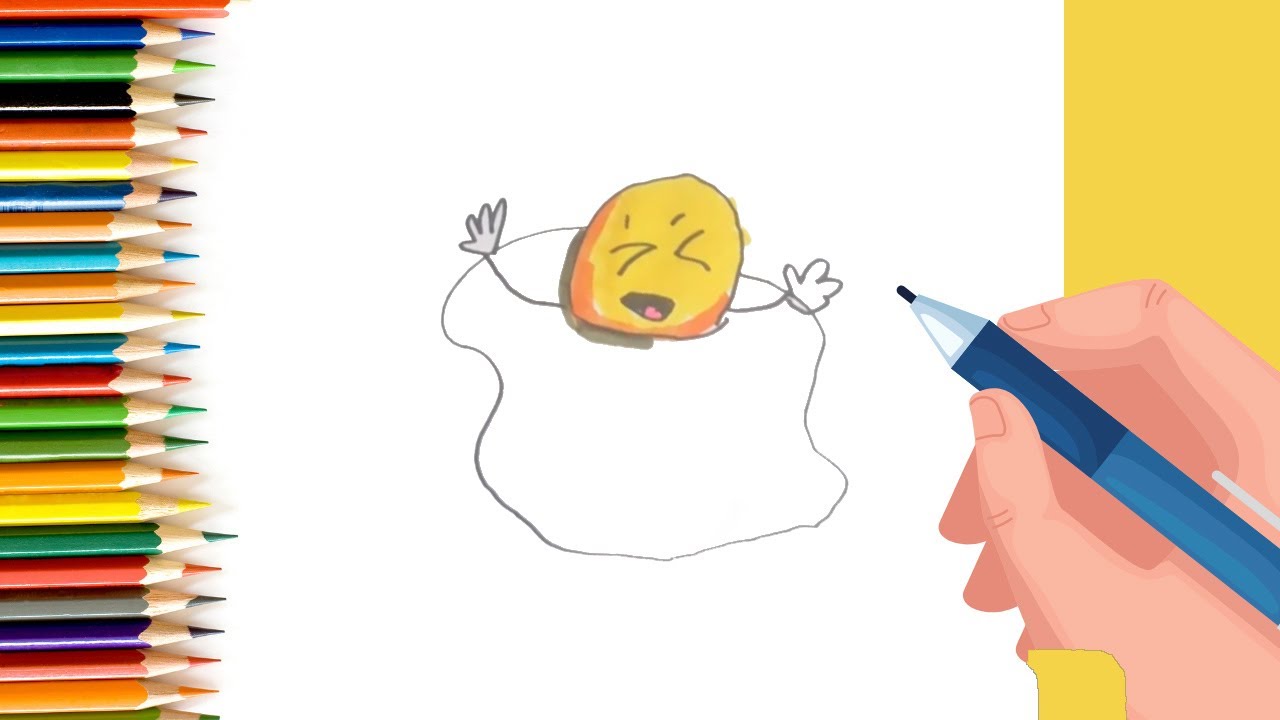 How to Draw Broken Egg