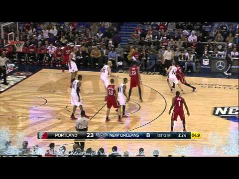 Jrue Holiday Highlights Blazers vs. Pelicans 12.20.2014 - 6 Points, 6 Assists