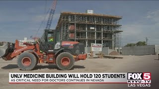 UNLV Kirk Kerkorian School of Medicine building to host 100 students per class